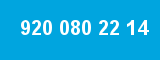 920 080 22 14